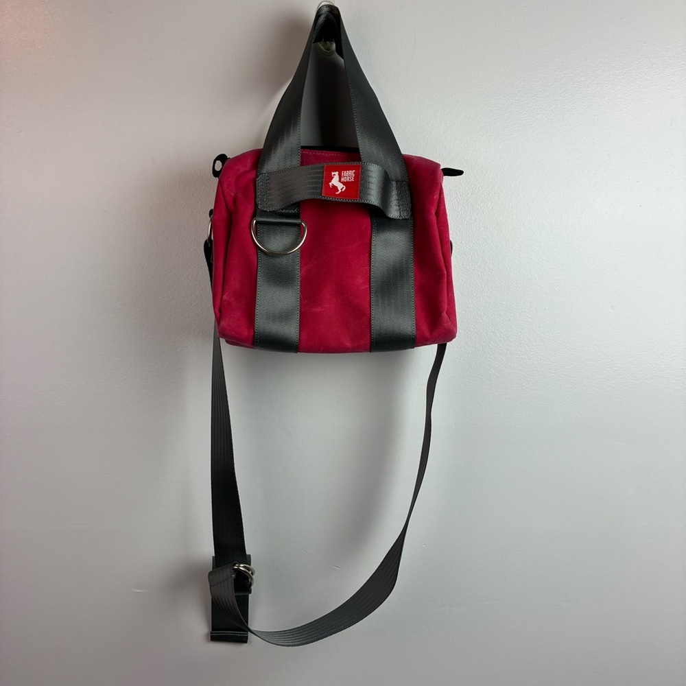 Fabric Horse Red Little Canvas Bag - Picture 7 of 8
